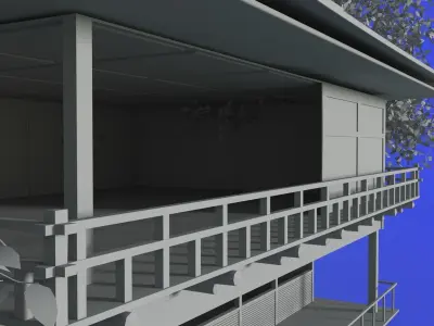  Japanese Kinkaku-ji temple  3D model