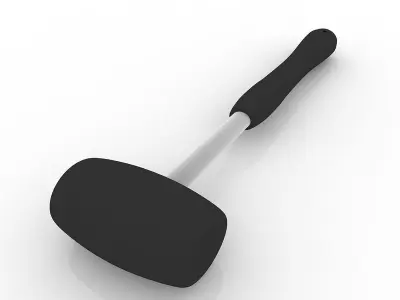 Mallet spatula 3D model