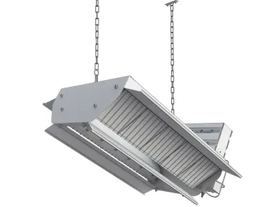 Gas ceramic heater 216 XLA 3D model