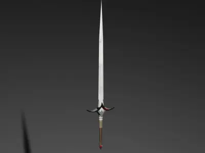 sword 3D model 16