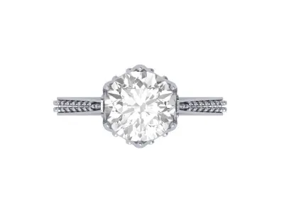 Wedding Ring  3D print model 438