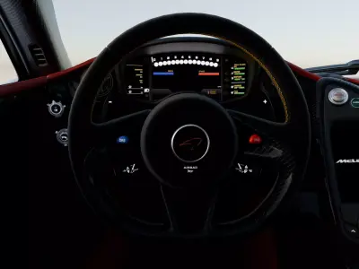 McLaren P1 2013 High Detail Game Ready Cinematic Low-poly 3D model