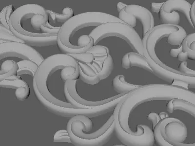 dekor ornament 3D model 225