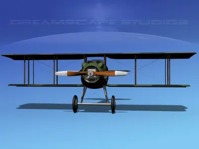 SPAD SXIII V12 3D model