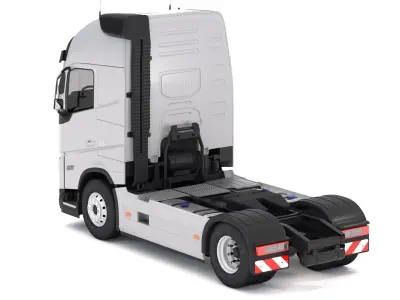 Volvo fh16 2021 With Interior 3D model