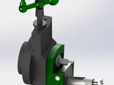 Shaper tool head slide Free 3D model