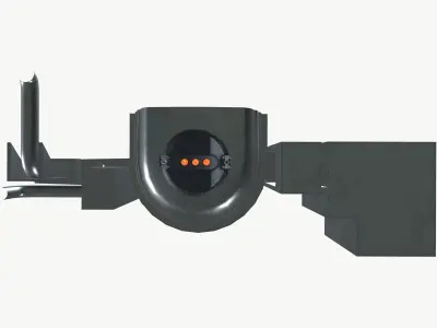 Gob Feeder Machine 3D model