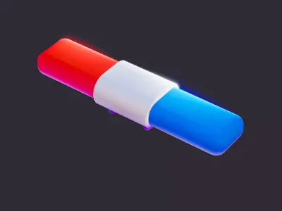 Lowpoly Police Siren 3D model