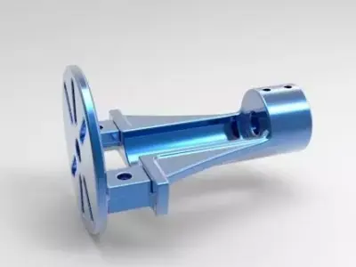 RC Boat Motor Shaft unit 3D print model