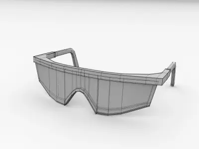 Safety Glass 3D model purchase
