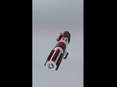 Darth Vaders Lightsaber 3D model