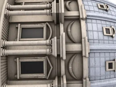 St  Peter Basilica 3D model