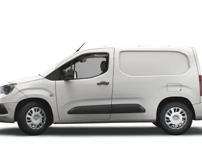Opel E Combo SWB Limited Edition Van 2022 3D model