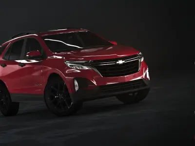 Chevrolet Equinox 2022 Low-poly 3D model