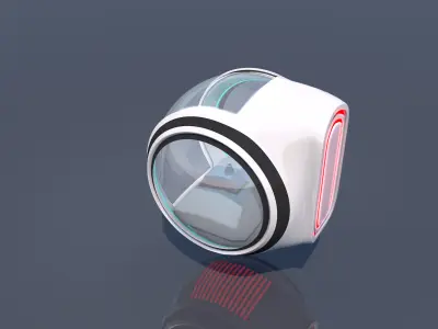 Hovercraft 3D model