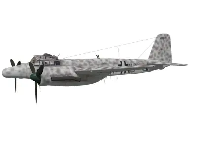 Junkers Ju 88 G-6 3D model purchase