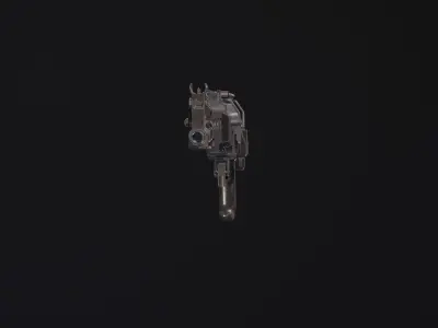 Weapon - Gun - SMG - BizonPP19 Low-poly 3D model