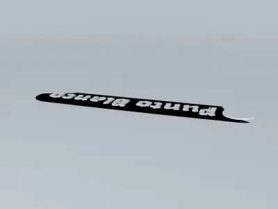 Punto Blanco logo Free 3D model