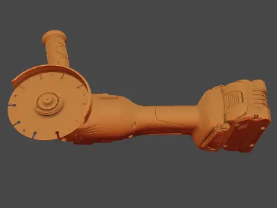Bosch GWS 18V-15 SC Professional RAW Scan 3D model