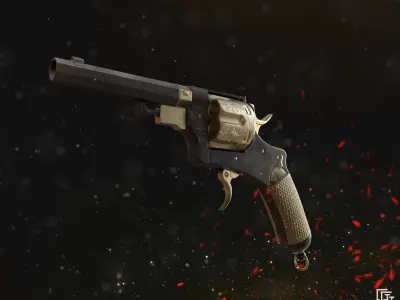 Bodeo 1889 Low-poly 3D model