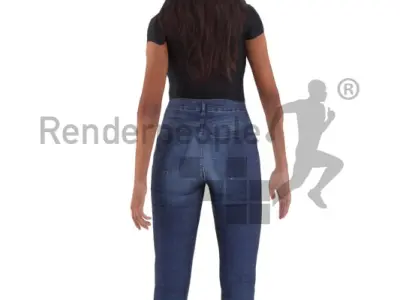 Carla Animated 002 Standing