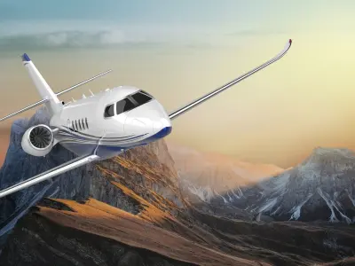 Cessna Citation Latitude 2 - 4K 3D model