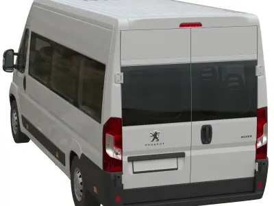 PEUGEOT BOXER XLWB passenger 3D model