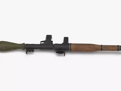 RPG - 7 3D model