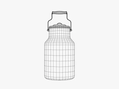 Milk Container 3D model