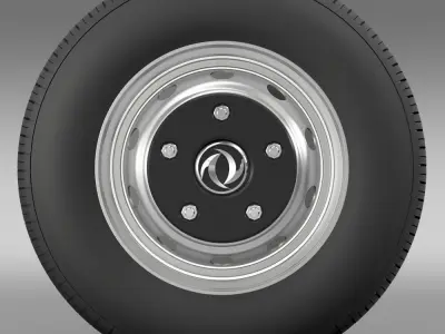 DongFeng Captain wheel 3D model