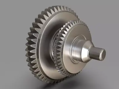Gear Machine 3D model