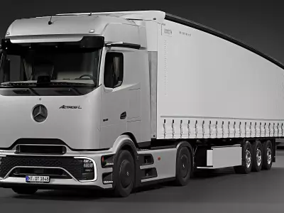 2025 Mercedes-Benz Actros L 3D model