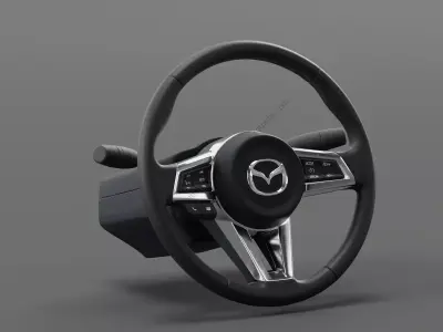 Steering Wheel Mazda Mx5 2016 Free 3D model