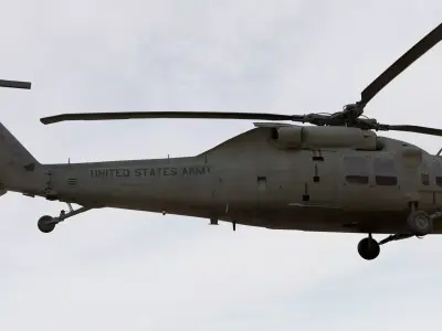 BlackHawk Sikorsky UH-60 Helicopter 3D model