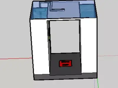 Disinfectant Tunnel 3D model