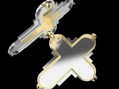 Orthodox cross 3D print model purchase