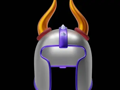 Warrior Helmet Free 3D model