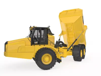 Articulated Mining Truck 3D model