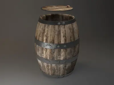 Barrel 3D model