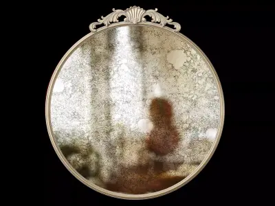Kirkland round mirror 3D model