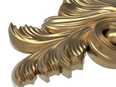  decorative pattern ready for 3D printing 3D model