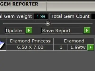 Antique Diamond Ring 3D print model buy