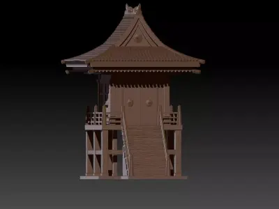 Japanese Shrine 3D print model purchase