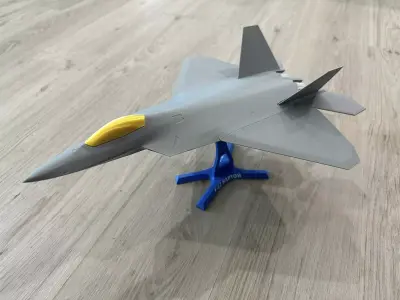 F 22 Raptor in two scales 3D print model purchase