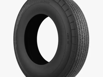 Tire American Classic 3D model