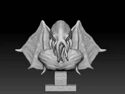 PRINTABLE CTHULHU 3D MODEL 3D print model