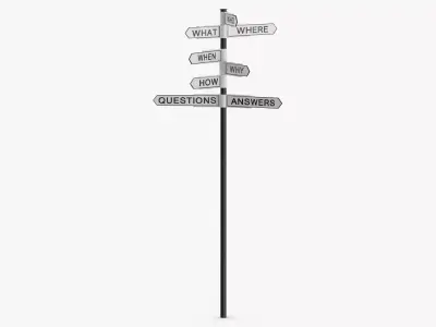 Steet Sign 3D model