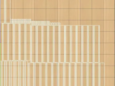 Box set stack of cardboard boxes on pallet Low-poly 3D model