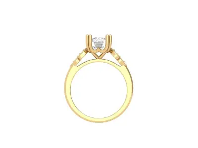Wedding Ring  3D print model 311