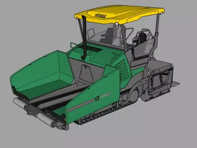 Finisseur Vogele SUPER 1600-3i - Vogele SUPER 1600-3i finisher 3D model